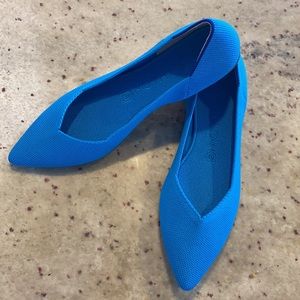 Rothys Peacock The Point Flats 8.5